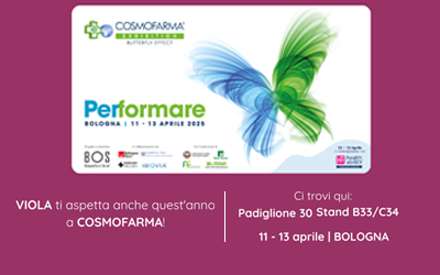 VIOLA Srl ti aspetta a Cosmofarma 2025!